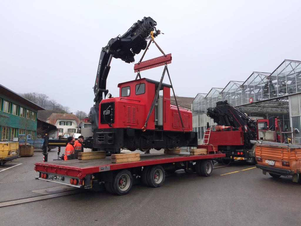 Opalinus retour aus der Werkstatt