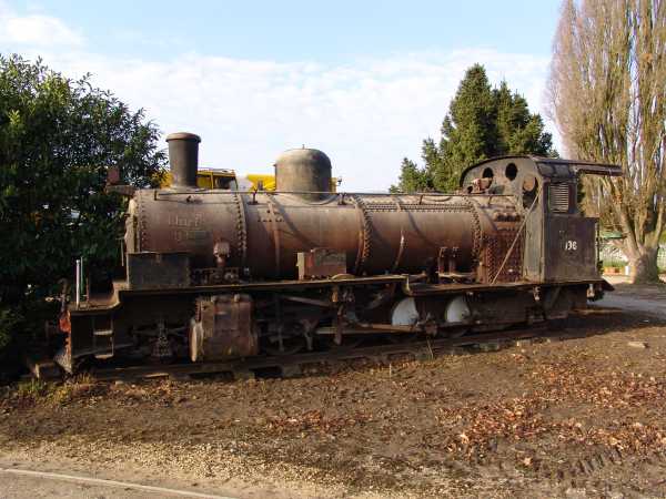 Dampflokomotive Kalahari