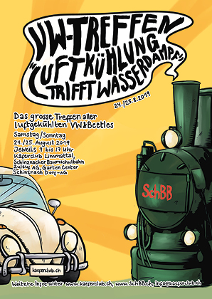 VW Treffen "Luftkühlung trifft Wasserdampf"