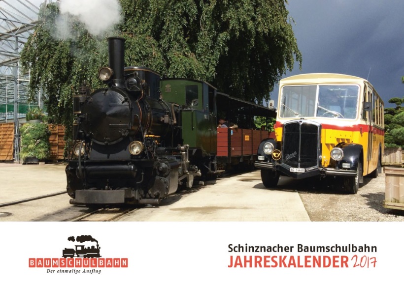 Baumschulbahn Kalender 2017