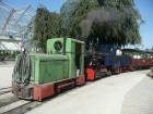 Die Azalea durfte für einmal eine kurze Strecke als Vorspann vor dem Dampfzug fahren [11. August 2012]