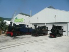 Diese drei Lokomotiven waren 1987 das letzte Mal gemeinsam im Einsatz und werden es in drei Wochen das nächste Mal sein [11. August 2012]