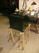 Der Sanddom wurde neu gestrichen und ist nun bereit zur Montage [Dezember 2011]