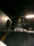 Die Glocke wurde probeweise positioniert [24. Februar 2012]