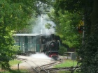 Ausfahrt aus dem Bahnhof Baumschulsee [24. August 2012]