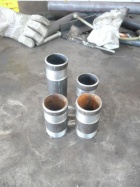 Vier XXL-Schlauchnippel wurden produziert [27. März 2012]