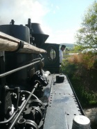 Sicht des Lokführers auf die Vorspannlok [29. April 2012]