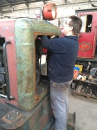 Die Stirnlampen der Viola werden wieder abgebaut [4. März 2017]