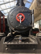 Die kleine Emma aus dem Hause Märklin findet bequem auf dem Rahmen der grossen Schwester Platz [29. Juni 2018]