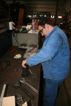 Der Druckregler der Taxus wird zerlegt [29. Dezember 2014]