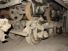 Ein altes Drehgestell vom C 271 ist auf einem Drehgestell vom G 402 gelagert [2012]