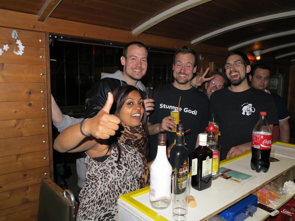 Depot-Party mit den Mitarbeitern der Zulauf AG 2015