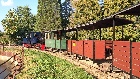 Die Sequoia hat den Zug auf dem seeseitigen Gleis vom bahnhof Baumschulsee neu zusammengestellt [10. September 2016]