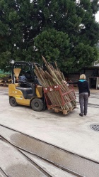 Wegen einem kleinen Missgeschick ist die Ladung verrutscht [17. September 2016]