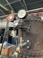 Der Kessel ist nun bei 17bar dicht [1. November 2022]