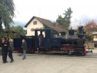 Der letzte Dampfzug der Saison steht zur Abfahrt bereit [9. Oktober 2016]