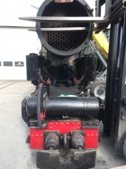 Blick unter den angehobenen Kessel [22. Oktober 2016]