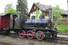 Die Ed 3/3 401 ist eine originale Lok der Strecke und wurde einst für die Uerikon-Bauma-Bahn gebaut