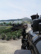 Die Taxus macht den Weg frei für die Fortsetzung der Testfahrt [12. Juli 2015]