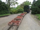 Drei Eternitwagen hängen hinter der Molly [2014]