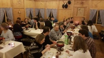 Eisbahn-Event und Fondueessen 2016
