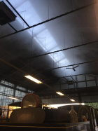 Der Blick an die Decke macht klar, dass dies ein Dampflokdepot ist [21. November 2020]