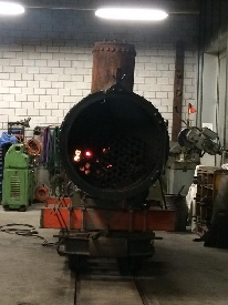 Die letzten Siederohre werden aus dem Kessel geschnitten [15. Dezember 2016]