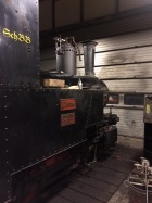 Noch dauert es ein paar Wochen, bis die Pinus wieder durch die Baumschule fahren kann [24. Februar 2018]