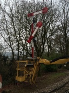 Die grossen Teile hängen alle wieder am Mast [18. Februar 2017]