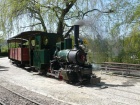 Die Emma hat im Bahnhof Baumschulsee ihren Zug bereitgestellt [26. April 2008]