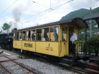 Der Salonwagen As2 2 der RhB trägt heute das Farbkleid der Berninabahn