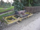 Der Eternitwagen X 903 dient als Drehschemelwagen [2008]