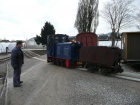 Zwecks Reparatur der Kupplung wird im Bahnhof gestoppt [2010]