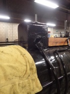 Der Sanddom vom Lukas ist montiert [13. Februar 2016]