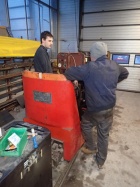 Die Paeonia wird wieder zusammengebaut [21. Februar 2015]