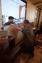 Das letzte Brett wird eingepasst [5. März 2022]