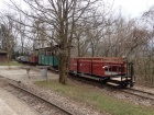Die etwas spezielleren Wagen wurden im Abstellgleis am Baumschulsee abgestellt [21. März 2015]
