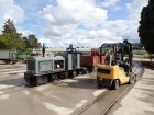 Die Güterzüge für das Feldbahnwochenende werden vorbereitet [2015]