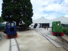 Die Lokomotiven werden vor dem Depot bereitgestellt [4. Juni 2016]