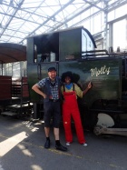 Jim Knopf und Lukas treffen die Molly der Baumschulbahn [1. Juli 2018]