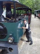 Der Projektleiter zeigt seine Begeisterung für den Lukas [10. September 2017]