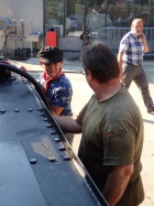 Der Lokführer im Gespräch mit seinem Assistenten [30. September 2018]