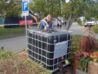 Unser Wassertank wird ebenfalls von der Jugendfeuerwehr gefüllt [2. Oktober 2015]