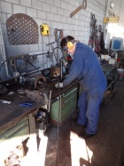 Die Pumpe vom Vorheizgerät wird zerlegt [7. November 2015]