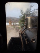 Ausfahrt aus dem Bahnhof Baumschulsee aus Sicht des Heizers [2. Dezember 2022]