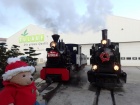 An den Samstagen stehen zwei Dampfzüge für den Nordpol-Express im Einsatz [3. Dezember 2016]