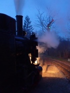 Die Lampen der Molly beleuchten Dampf und Umgebung [6. Dezember 2019]