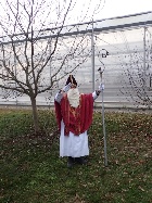 Der Samichlaus grüsst die Fahrgäste [9. Dezember 2016]