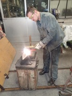 Ein neues Kesselwerkzeug wird hergestellt [20. Dezember 2014]