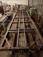 Nun sind alle Träger in den neuen Wagenrahmen eingeheftet [28. Dezember 2019]